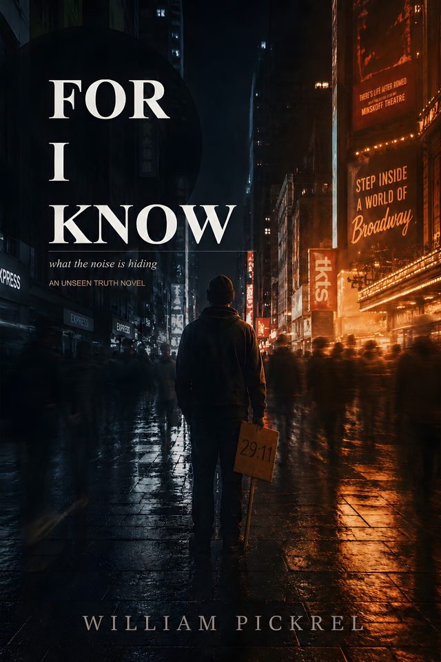 For I Know, an Unseen Truth novel by William Pickrel